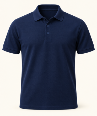 เสื้อโปโลผู้ชาย คลาสสิกกรมท่า